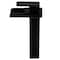 Novatto CRAVE Single Lever Waterfall Vessel Faucet in Matte Black GF-135MB - alternate 3